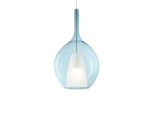 IDEAL LUX 359694 KALIQUE-2 SP1 D28 závesné svietidlo modré