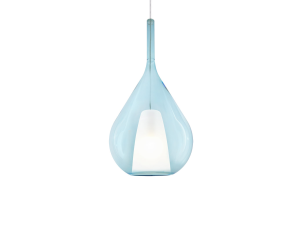 IDEAL LUX 359816 KALIQUE-3 SP1 D28 závesné svietidlo modré
