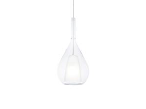 IDEAL LUX 360072 KALIQUE-3 SP1 D18 závesné svietidlo priesvitné