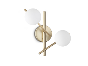 IDEAL LUX 365084 ATLAS AP2 nástenné svietidlo zlaté