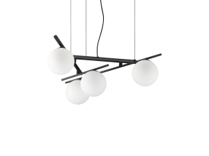 IDEAL LUX 365091 ATLAS SP4 závesné svietidlo čierne
