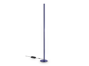 IDEAL LUX 366135 DORICA PT1 3000K stojacia lampa modrá