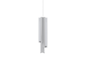 IDEAL LUX 366470 DORICA SP3 D90 3000K závesné svietidlo biele