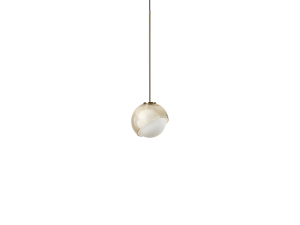 IDEAL LUX 366623 BLOOM SP1 D12 závesné svietidlo mosadzné