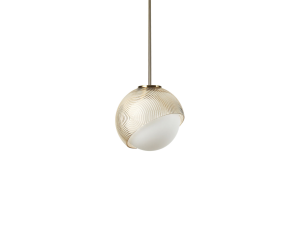 IDEAL LUX 366661 BLOOM SP1 D22 závesné svietidlo mosadzné