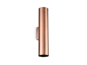 IDEAL LUX 370163 LOOK AP2 ROUND D60 H300 nástenné svietidlo medené