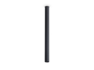 IDEAL LUX 370897 LOOK LED PL1 ROUND D30 H400 3000K stropné svietidlo čierne