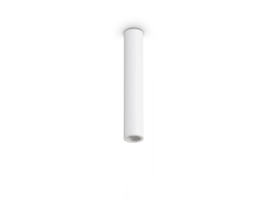 IDEAL LUX 371436 LOOK PL1 ROUND D70 H400 stropné svietidlo biele