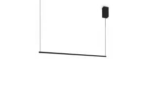 IDEAL LUX 371825 ESSENCE SP SQUARE 3000K závesné svietidlo čierne