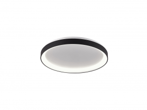 LED2 1273173DT BELLA SLIM 58 stropné svietidlo čierne stmievateľné