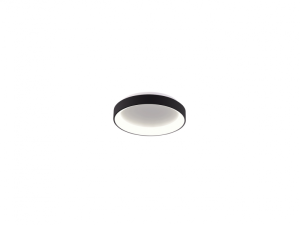 LED2 1274573DT BELLA SLIM 28 stropné svietidlo čierne stmievateľné