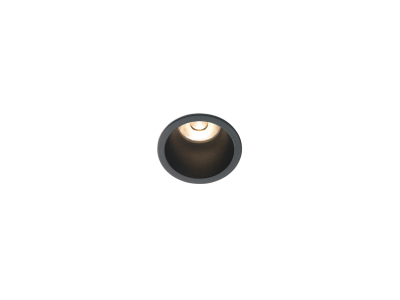 LED2 2250233 RAY S zápustné kúpelňové svietidlo čierne