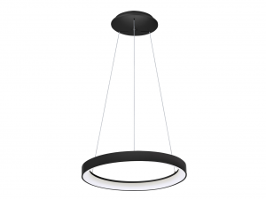 LED2 3271873DT BELLA SLIM 48 PZ závesné svietidlo čierne stmievateľné