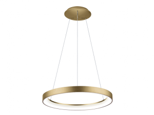LED2 3273277DT BELLA SLIM 58 PZ závesné svietidlo zlaté stmievateľné