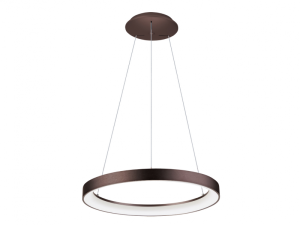 LED2 3273278 BELLA SLIM 58 PZ závesné svietidlo hnedé