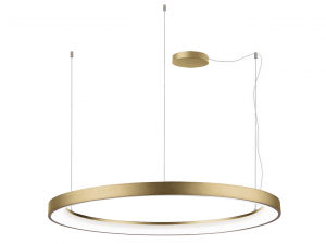 LED2 3273377DT BELLA SLIM 98 PZ závesné svietidlo zlaté stmievateľné
