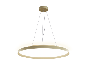 LED2 3275077DT MOON 80 P/N-Z závesné svietidlo s horným podsvietením zlaté stmievateľné