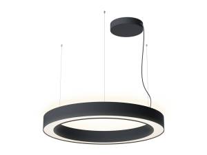 LED2 3276473DT SATURN SLIM II 80 PN-Z závesné svietidlo čierne stmievateľné
