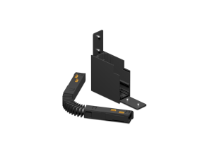 LED2 6523203 MAG II CORNER-V lištový komponent čierny