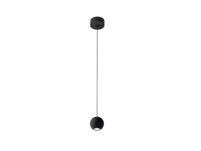 LED2 3490733DT OCCO Z závesné svietidlo čierne stmievateľné