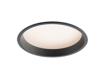 LED2 2250733 ZETA L zápustné svietidlo čierne 3000K