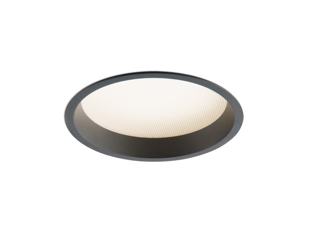 LED2 2250643 ZETA M zápustné svietidlo čierne 4000K