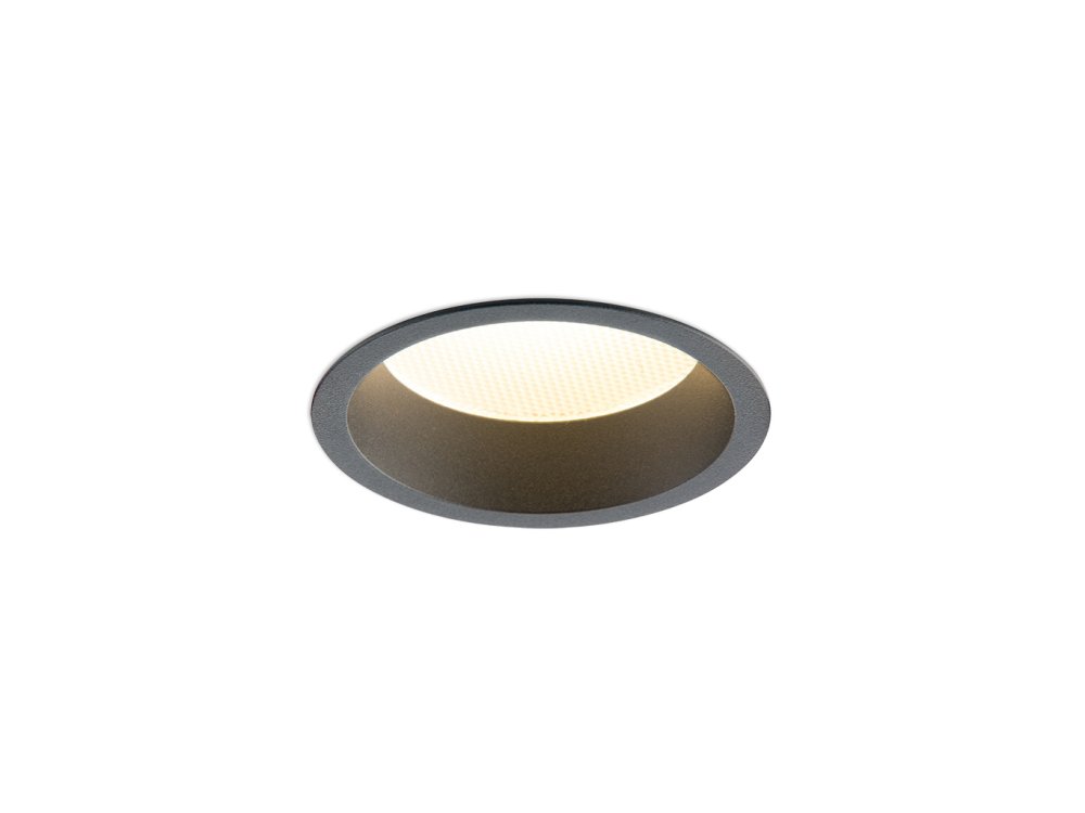 LED2 2250433 ZETA XS zapustené svietidlo čierne 3000K