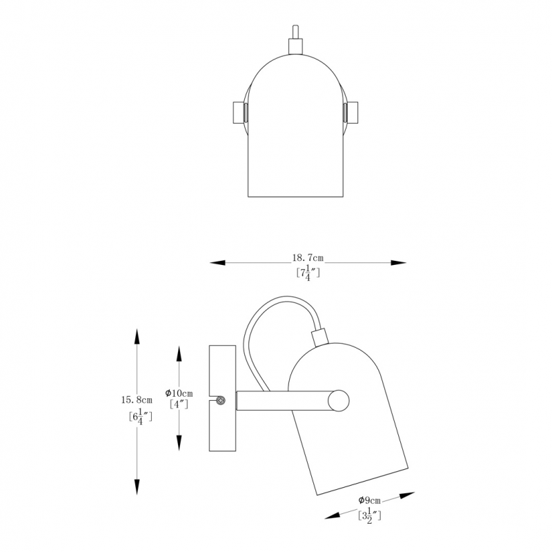 ZUMA LINE A4001-BK CARA stojacia lampa