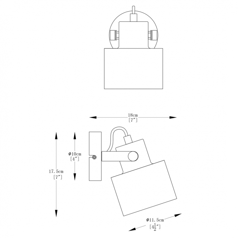 ZUMA LINE A4036-MWH SARDA stojacia lampa